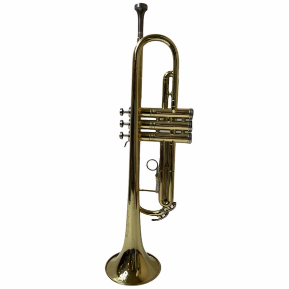 Conn Trumpet Other - Trumpet Con Hard Case & Sheet Music Vintage High Quality Musical Band Instrument
